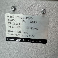 Beckman Coulter Optima L-80 XP Ultracentrifuge image 2